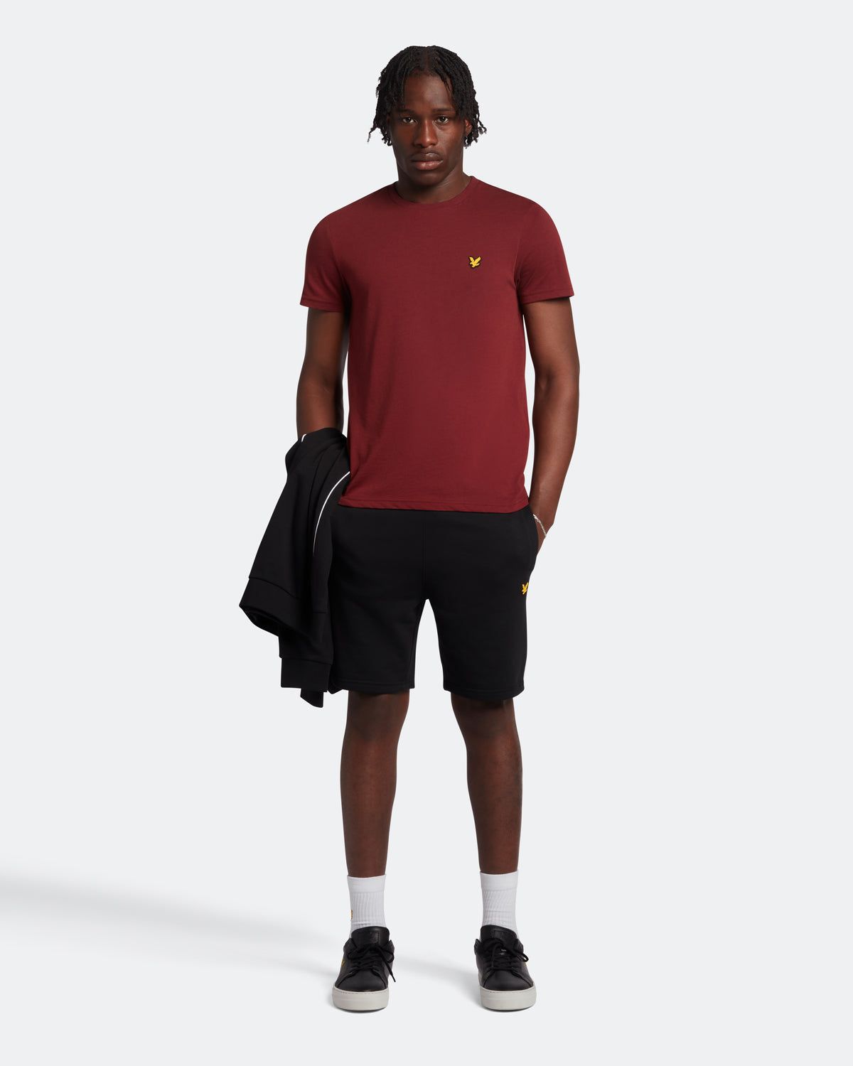 Sports Sweat Short With Contrast Piping sold by Lyle & Scott