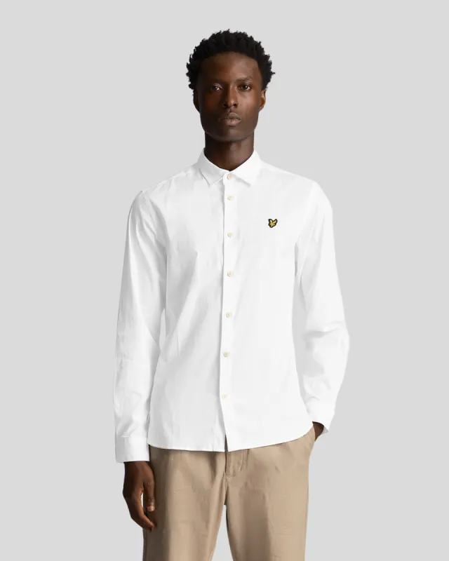 LS Slim Fit Poplin Shirt sold by Lyle & Scott