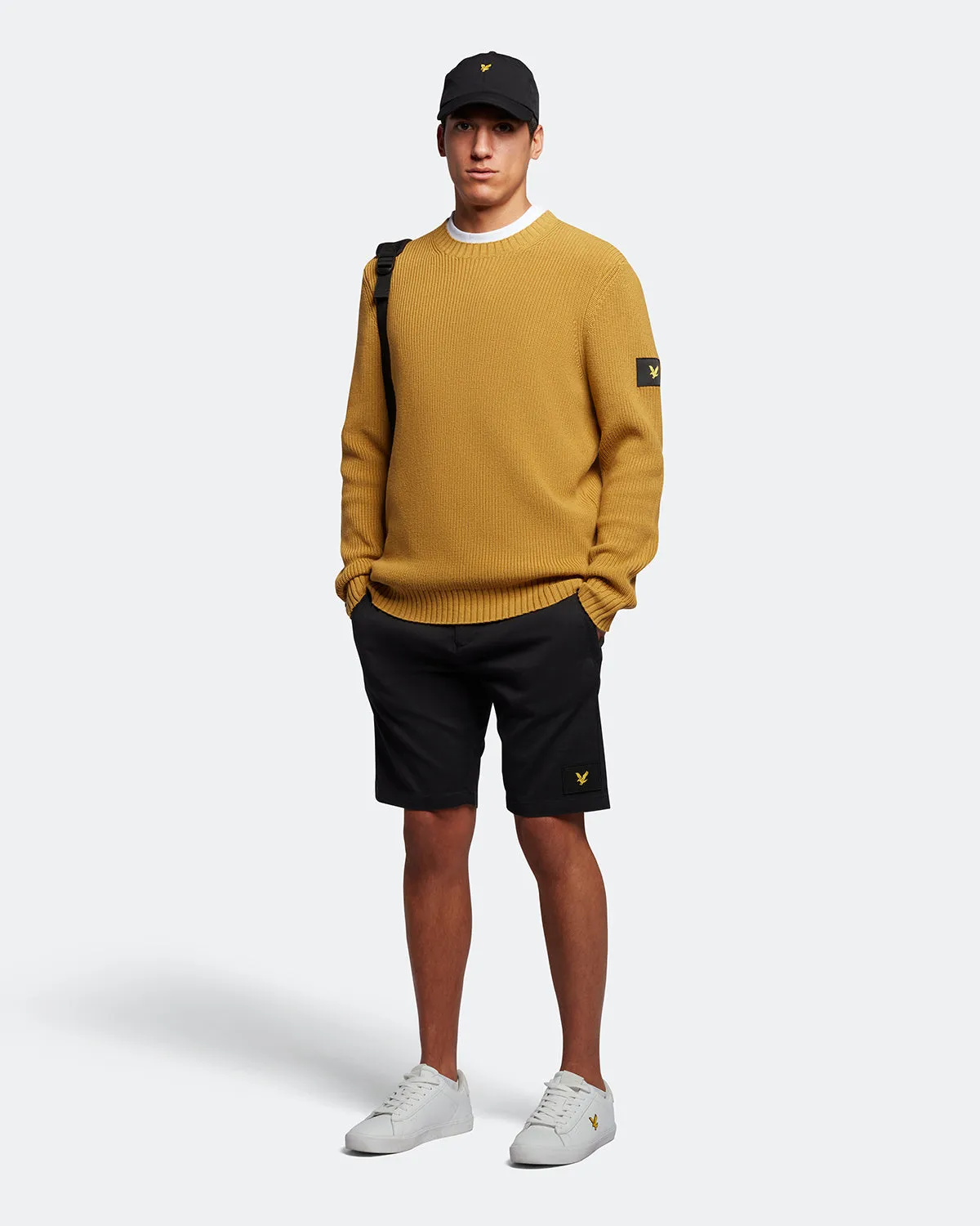Ribbed Crew Neck Jumper sold by Lyle & Scott product image thumbnail 2