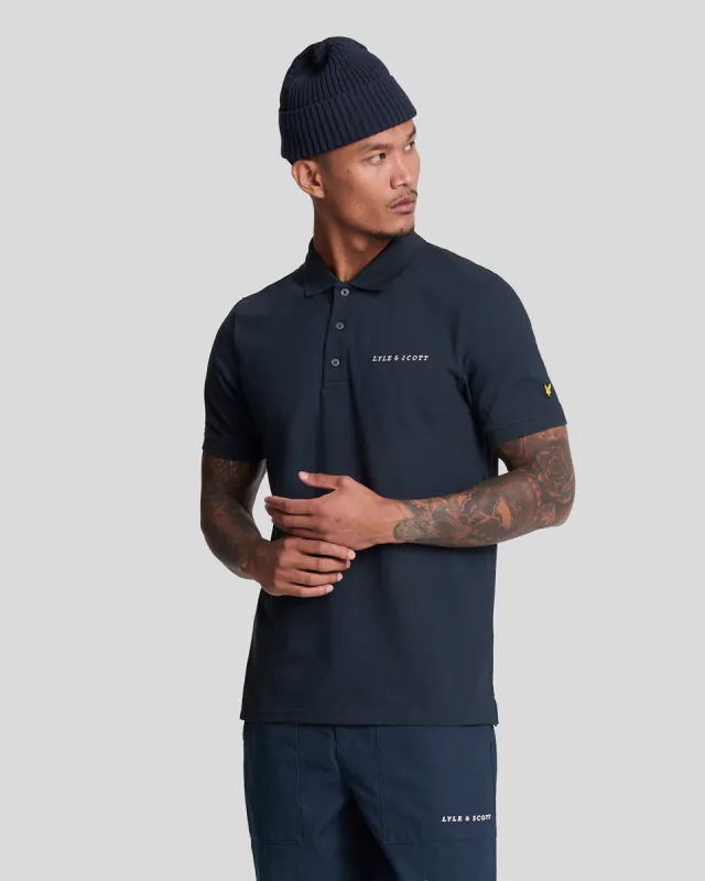 Embroidered Polo Shirt sold by Lyle & Scott