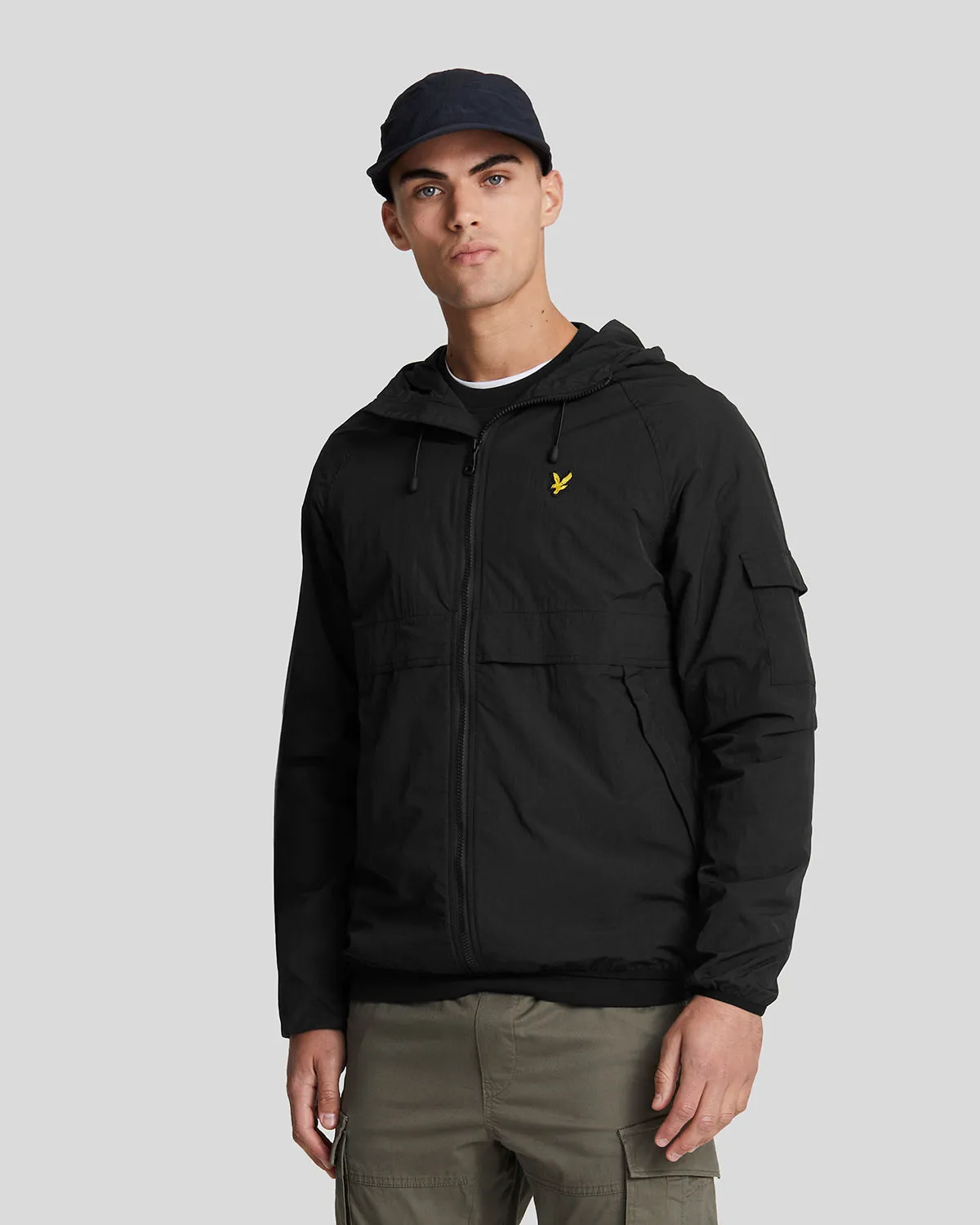 Hooded Windbreaker Jacket sold by Lyle & Scott