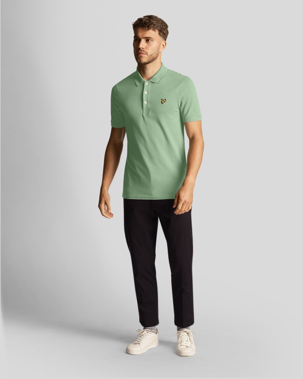 Plain Polo Shirt sold by Lyle & Scott product image thumbnail 2