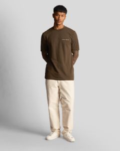 Embroidered Logo T-Shirt sold by Lyle & Scott