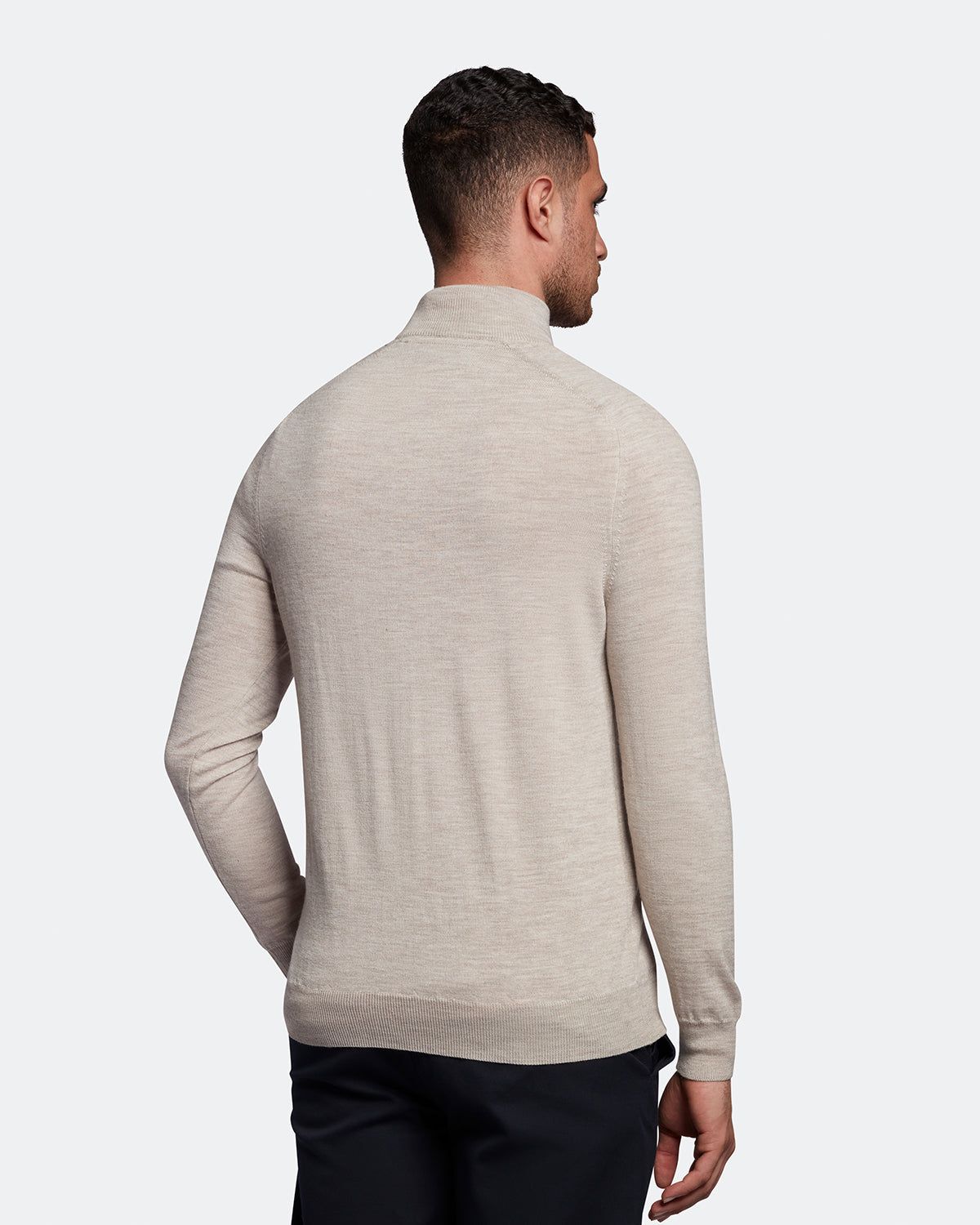 Golf Merino 1/4 Zip Jumper sold by Lyle & Scott product image thumbnail 3