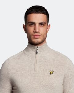 Golf Merino 1/4 Zip Jumper sold by Lyle & Scott