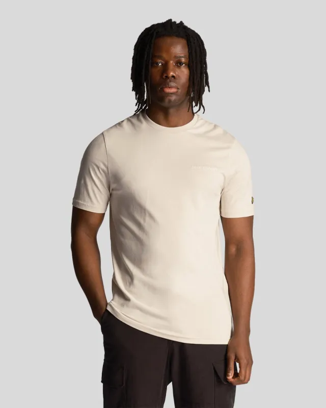 Embroidered T-Shirt sold by Lyle & Scott