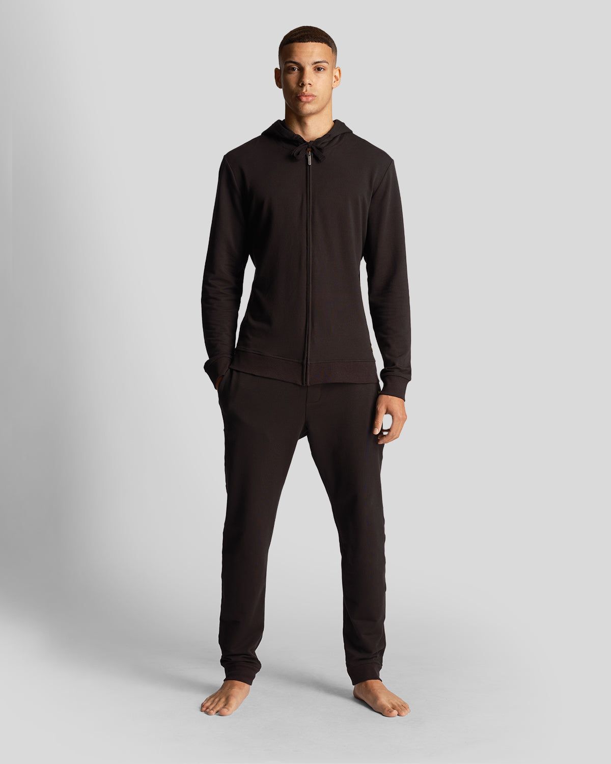 Earl Zip Through Hood and Pant Lounge Set sold by Lyle & Scott