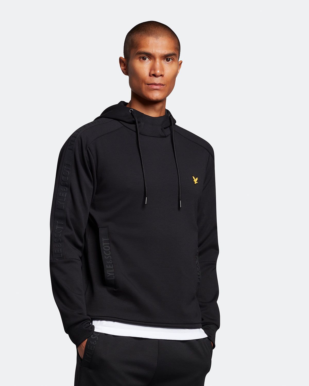 Pocket Branded Sweat Hoodie sold by Lyle & Scott