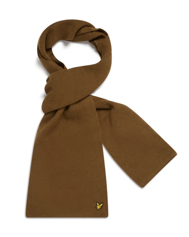 Ribbed Scarf made by Lyle & Scott