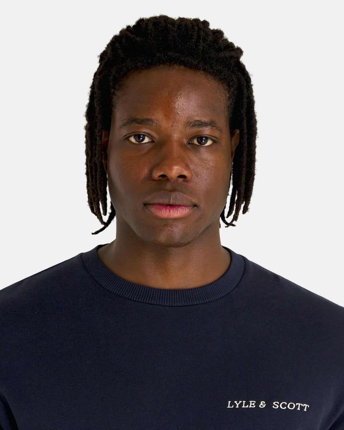 Embroidered Crew Neck Sweatshirt sold by Lyle & Scott product image thumbnail 4