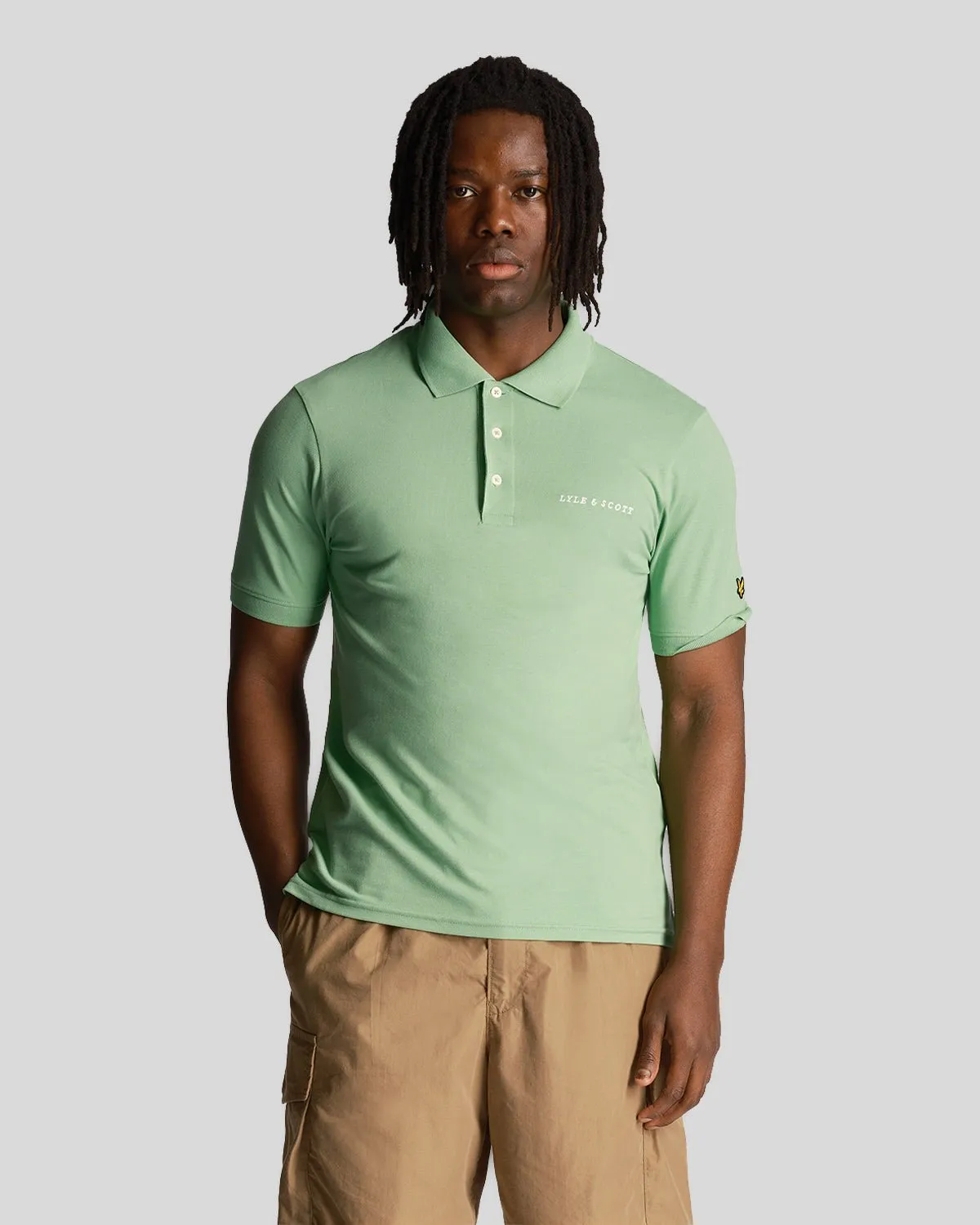 Embroidered Polo Shirt sold by Lyle & Scott