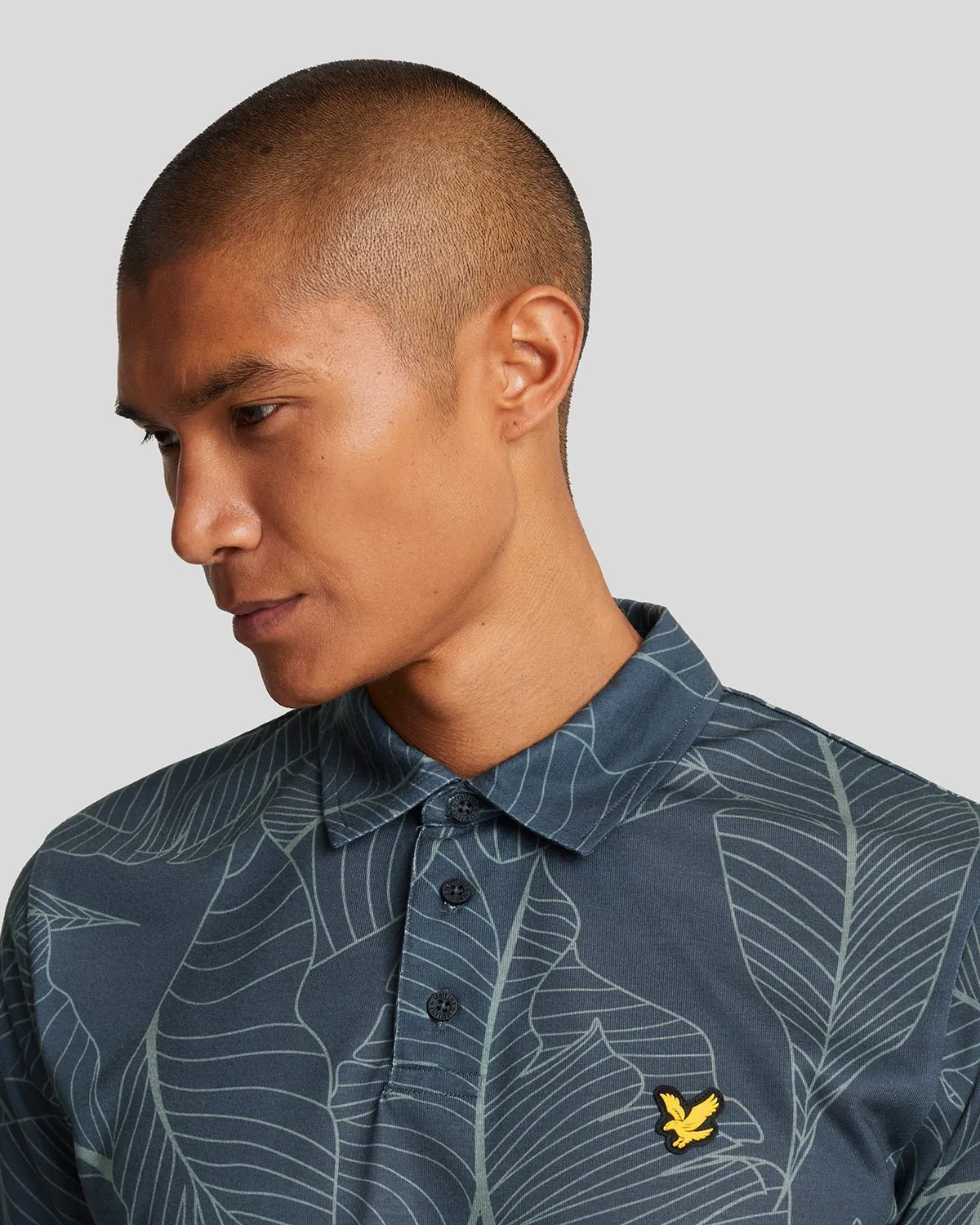 Golf Floral Polo Shirt sold by Lyle & Scott product image thumbnail 4