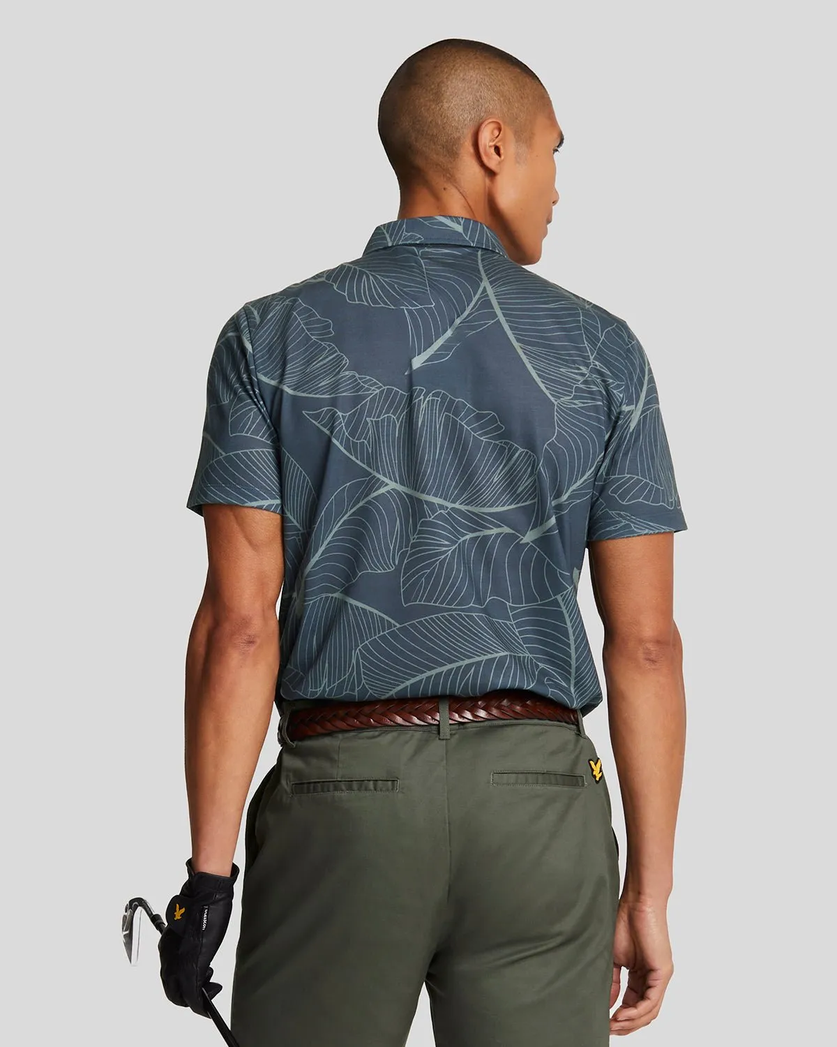 Golf Floral Polo Shirt sold by Lyle & Scott product image thumbnail 3