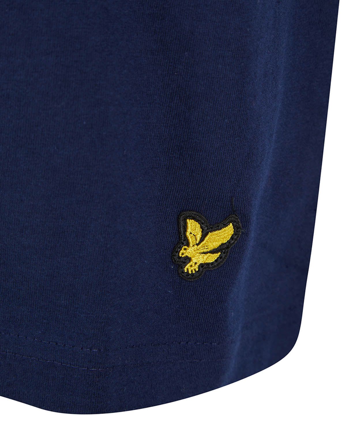 Text Logo Tee With Check Flannel Pant Set sold by Lyle & Scott product image thumbnail 3