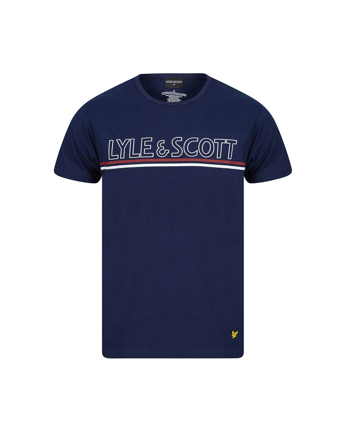 Text Logo Tee With Check Flannel Pant Set sold by Lyle & Scott product image thumbnail 2