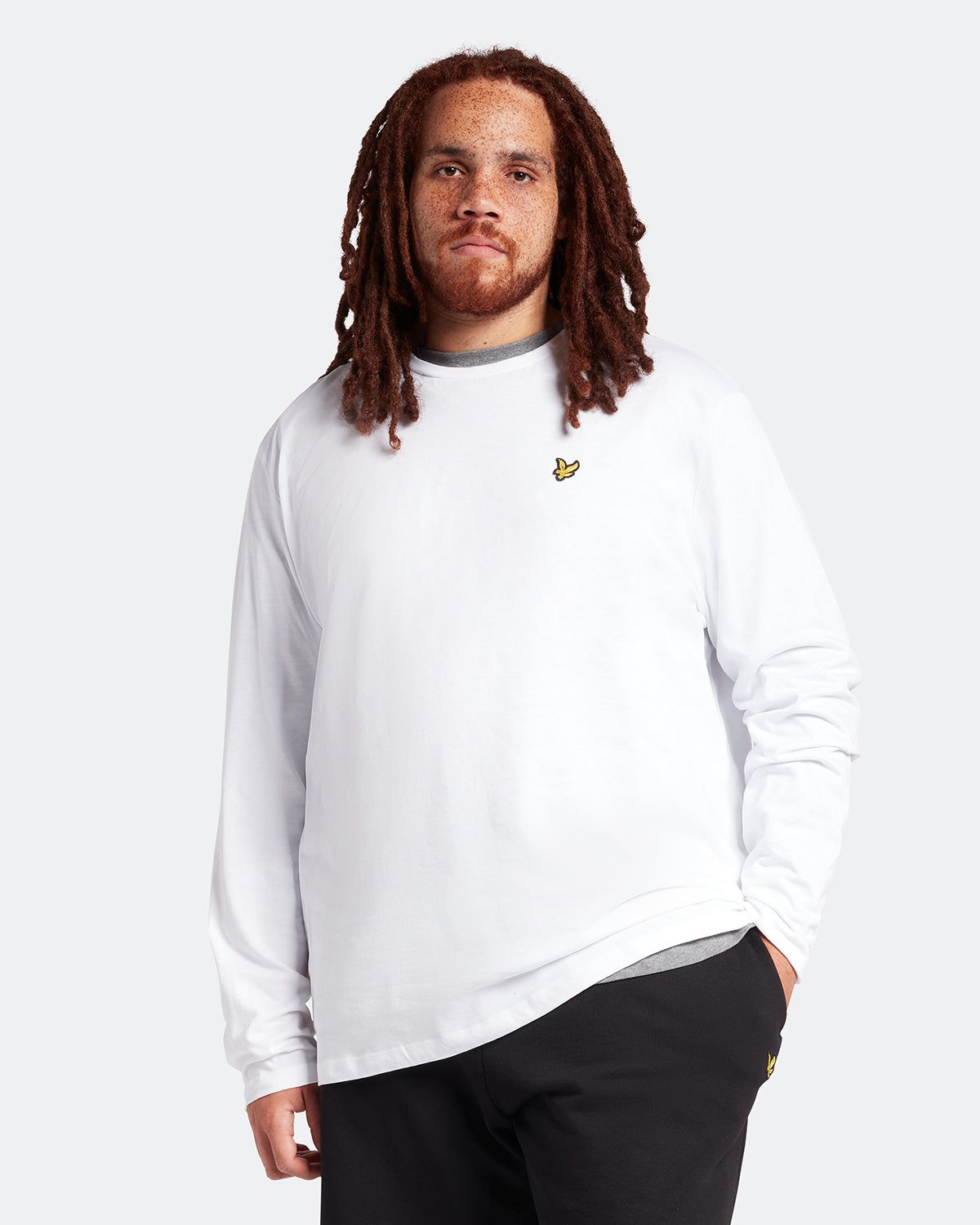 Plain Long Sleeve T-Shirt Plus sold by Lyle & Scott