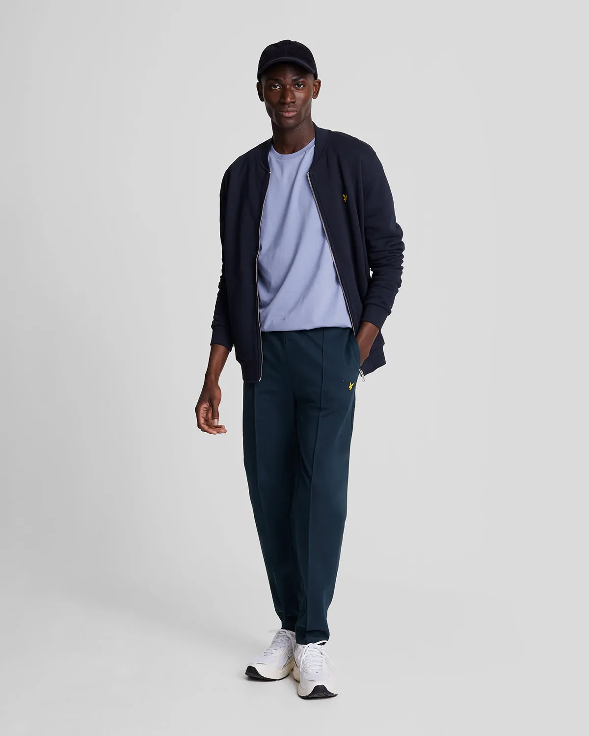 Pintuck Interlock Joggers sold by Lyle & Scott