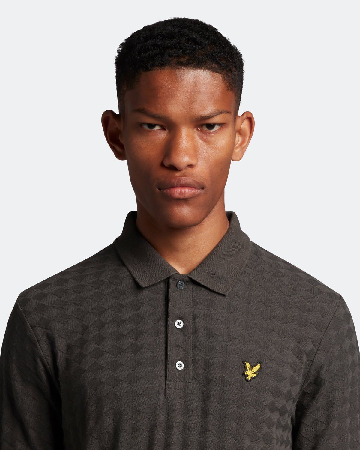 Argyle Polo Shirt sold by Lyle & Scott product image thumbnail 4