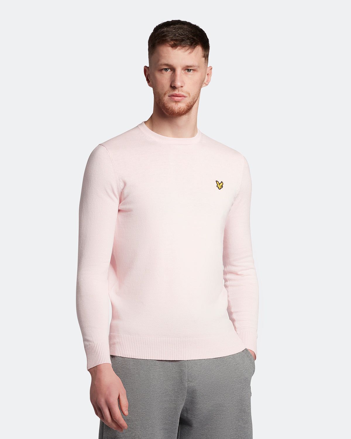 Cotton Merino Crew Neck Jumper sold by Lyle & Scott