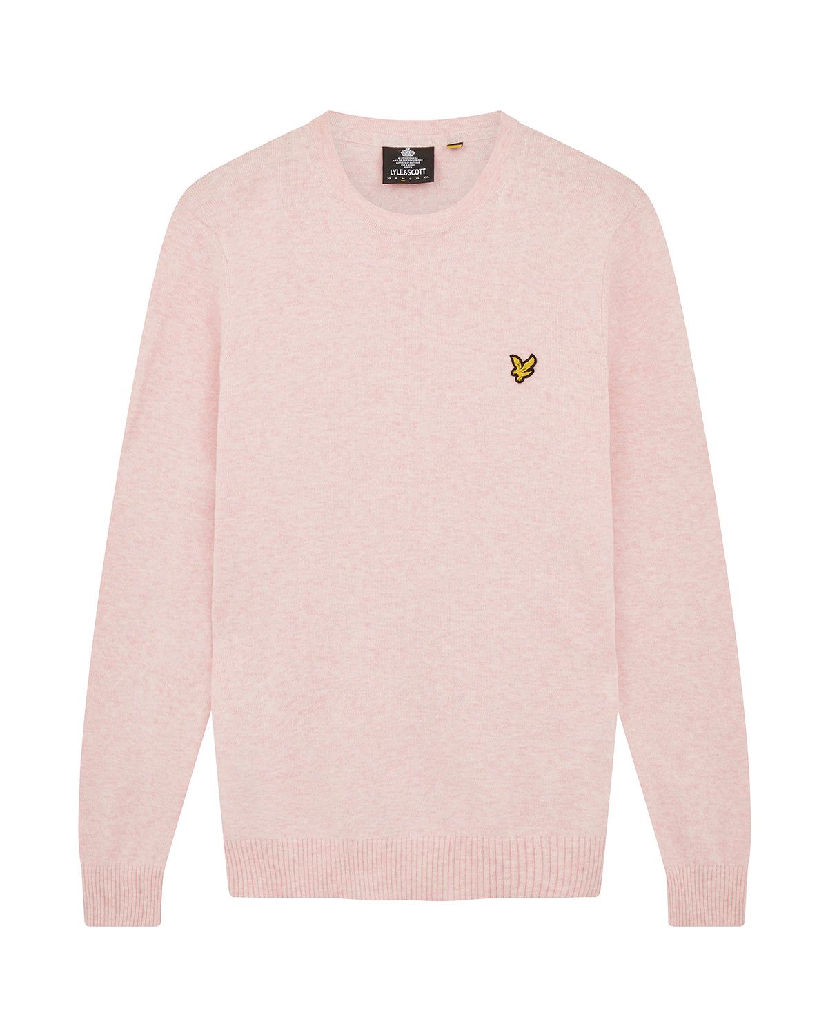 Cotton Merino Crew Neck Jumper sold by Lyle & Scott product image thumbnail 5