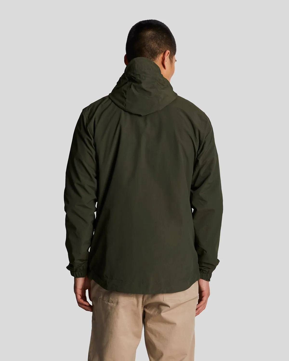 Tonal Eagle Zip Through Hooded Jacket sold by Lyle & Scott product image thumbnail 3