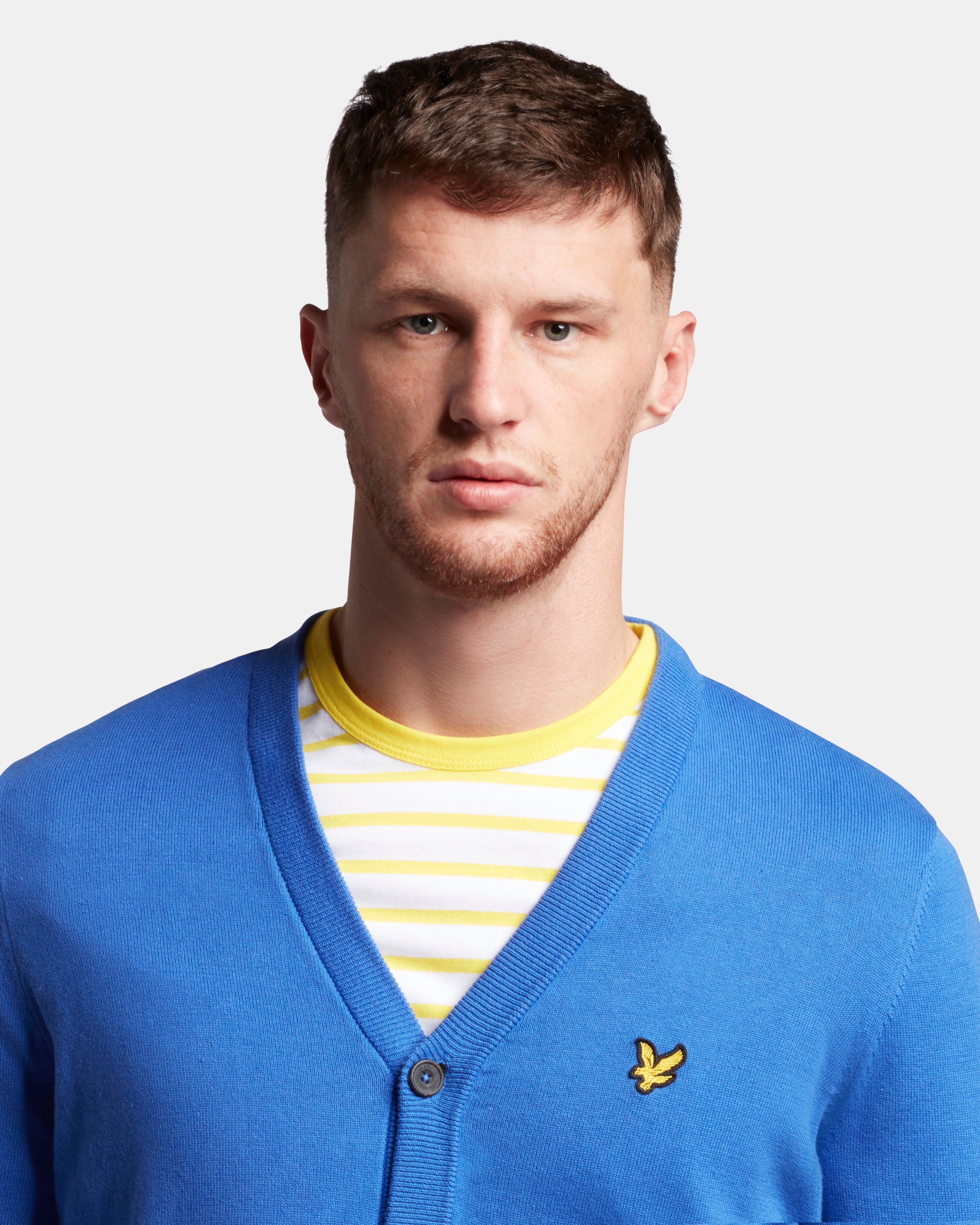 Cotton Knitted Cardigan sold by Lyle & Scott product image thumbnail 4