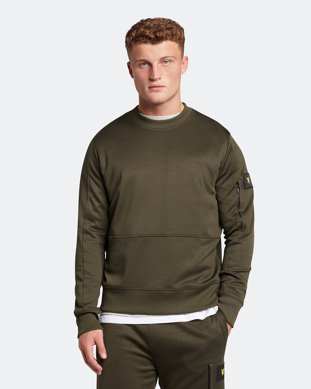 Casuals Tricot Crew Neck Sweatshirt sold by Lyle & Scott