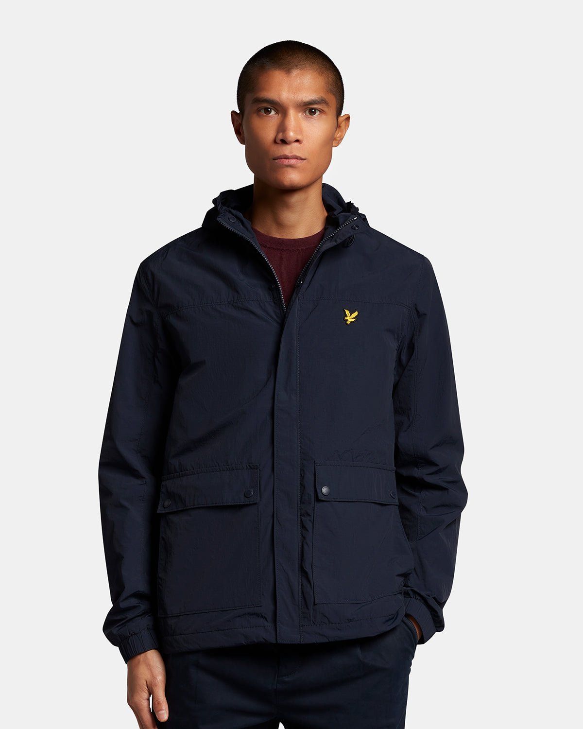 Fleece Lined Hooded Pocket Jacket sold by Lyle & Scott