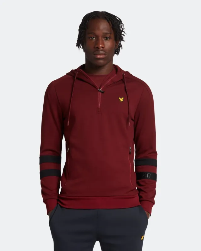 Sports Sleeve Stripe Hoodie sold by Lyle & Scott