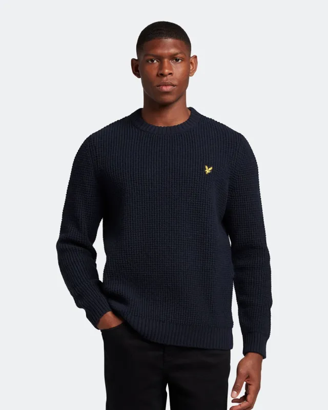 Thermal Stitch Jumper Plus sold by Lyle & Scott