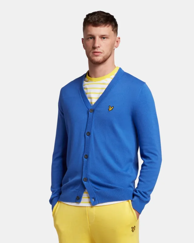 Cotton Knitted Cardigan sold by Lyle & Scott
