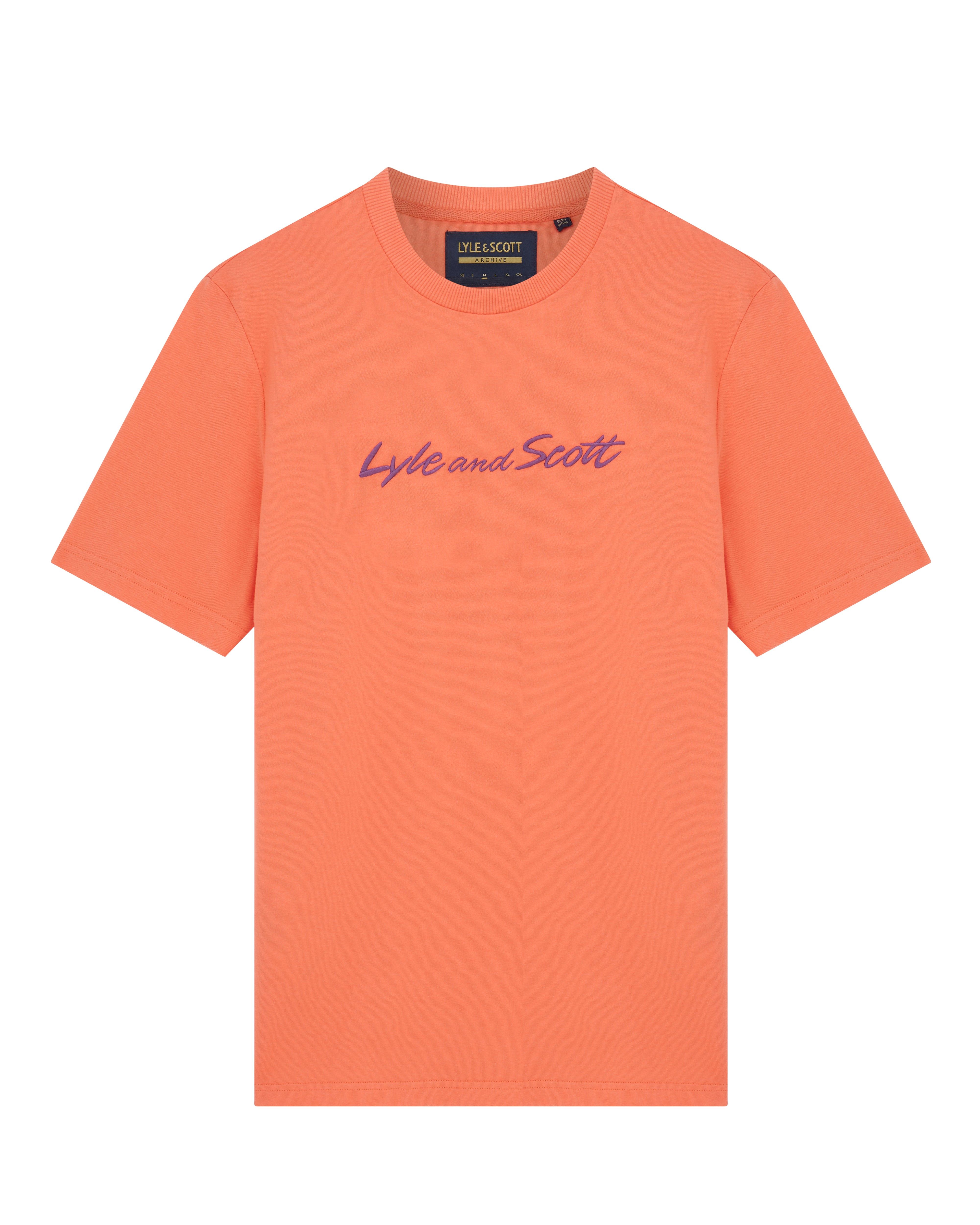 Script Embroidery T-Shirt sold by Lyle & Scott product image thumbnail 5