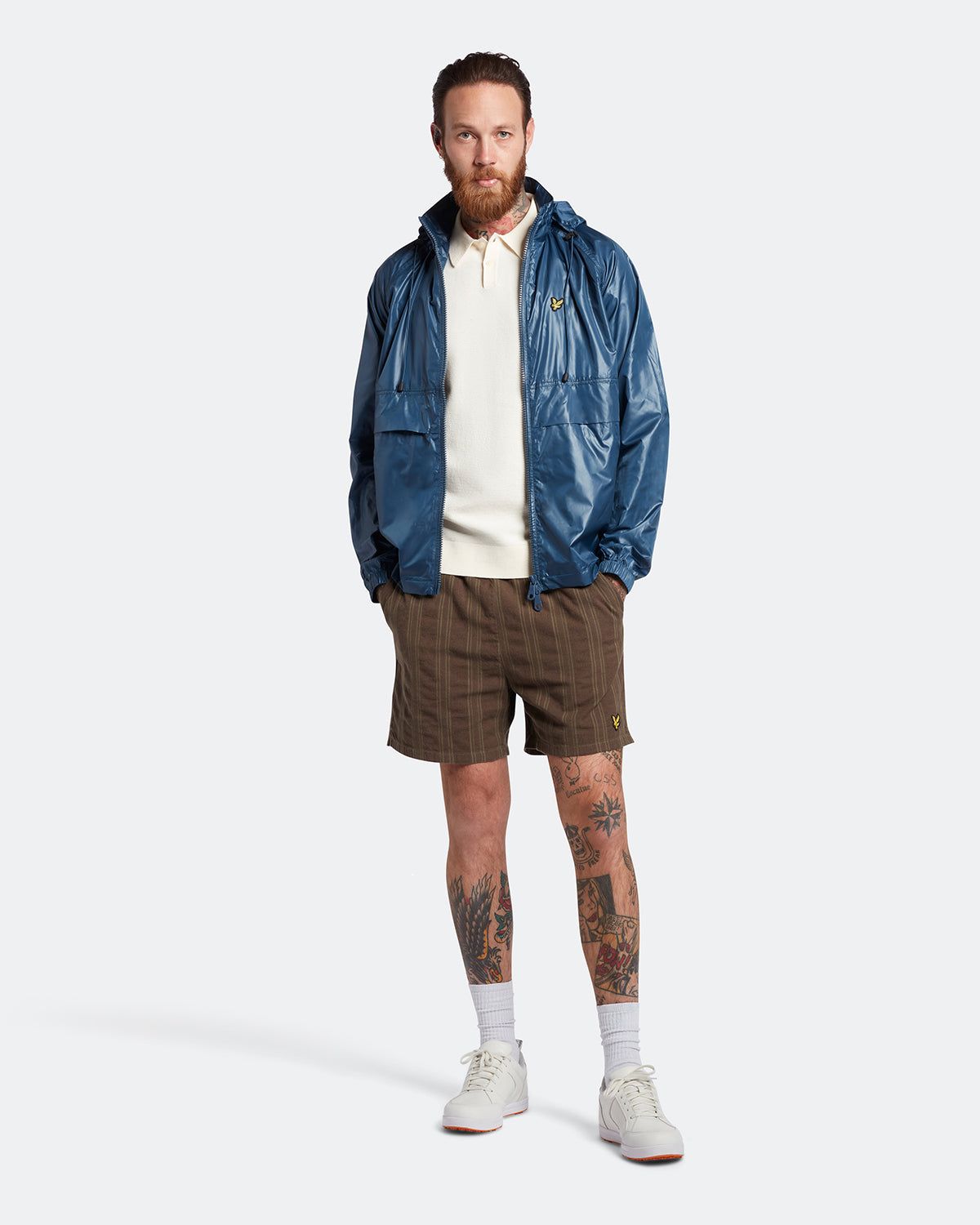 Textured Knitted Polo Shirt sold by Lyle & Scott product image thumbnail 2