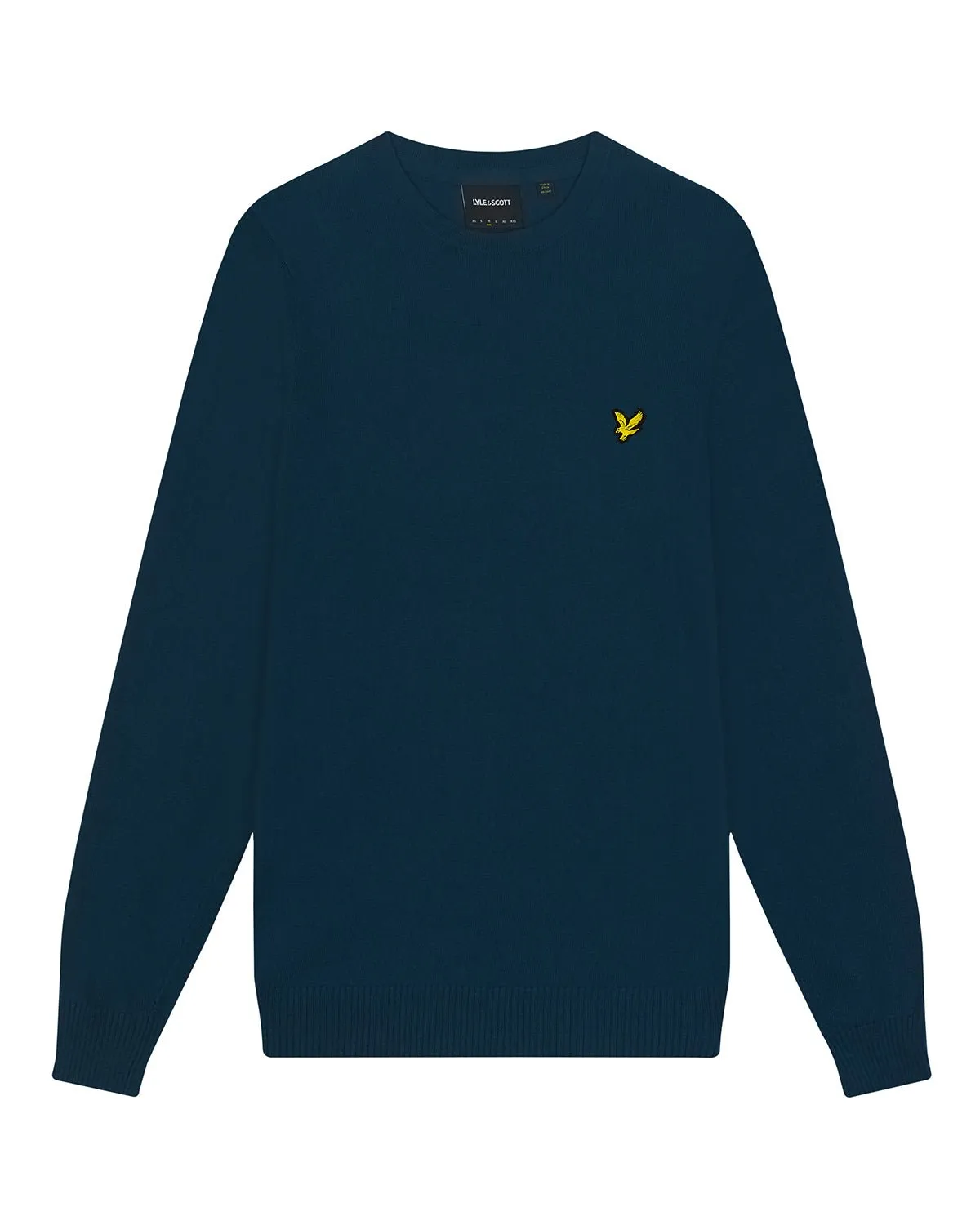 Cotton Merino Crew Neck Jumper sold by Lyle & Scott product image thumbnail 5