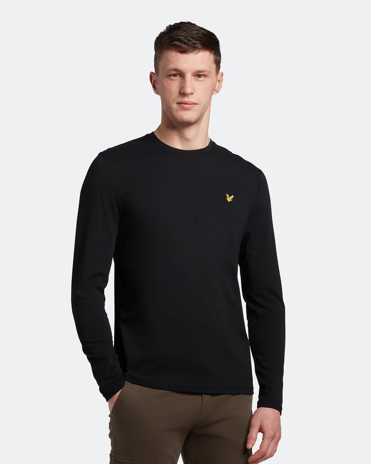Plain Long Sleeve T-Shirt Plus sold by Lyle & Scott