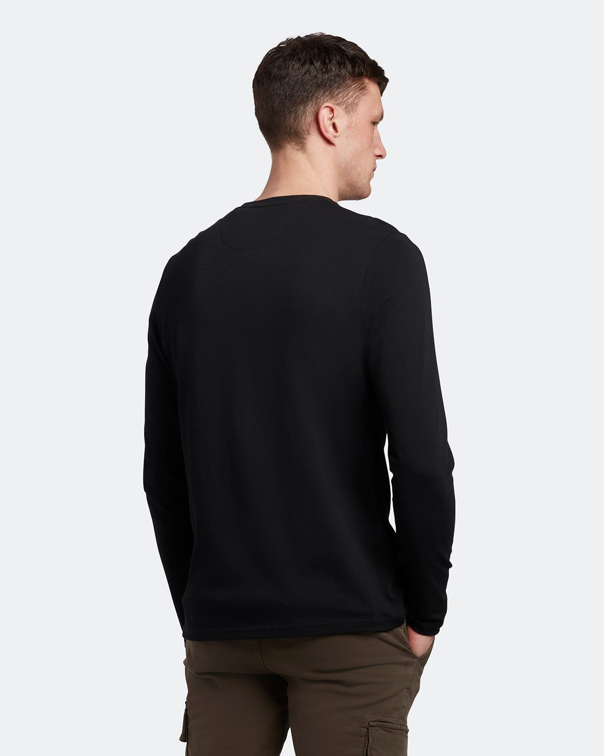 Plain Long Sleeve T-Shirt Plus sold by Lyle & Scott product image thumbnail 3