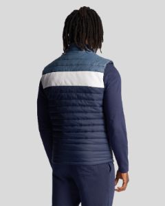 Sports Colour Block Gilet sold by Lyle & Scott