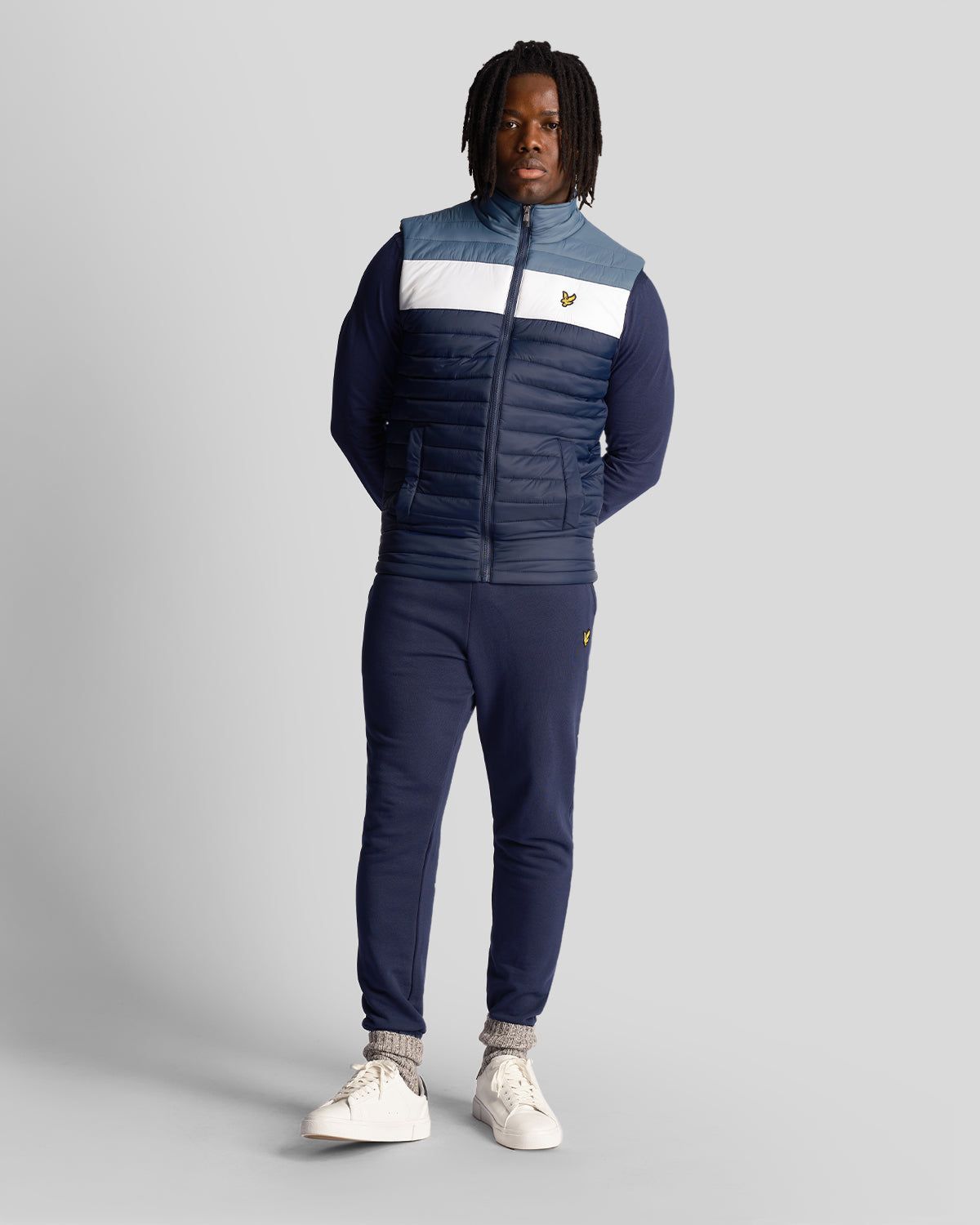 Sports Colour Block Gilet sold by Lyle & Scott product image thumbnail 2