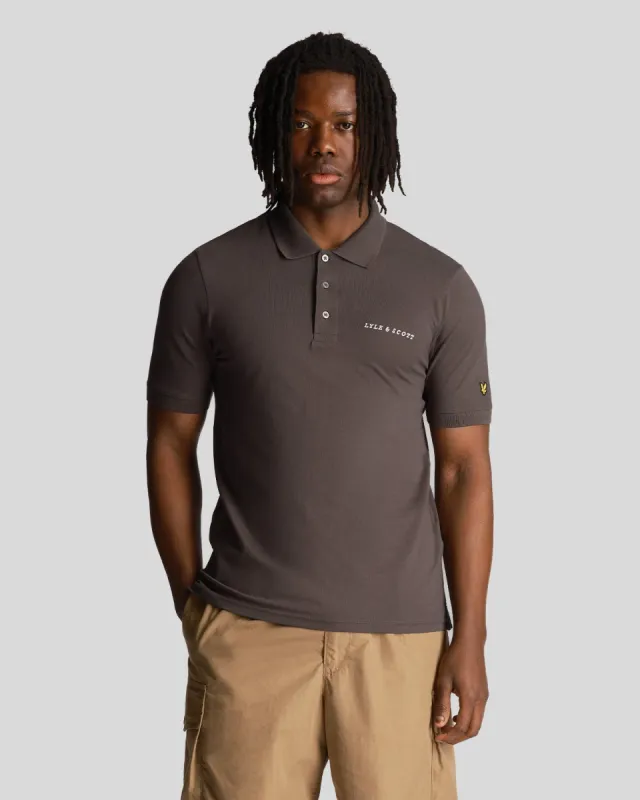 Embroidered Polo Shirt sold by Lyle & Scott