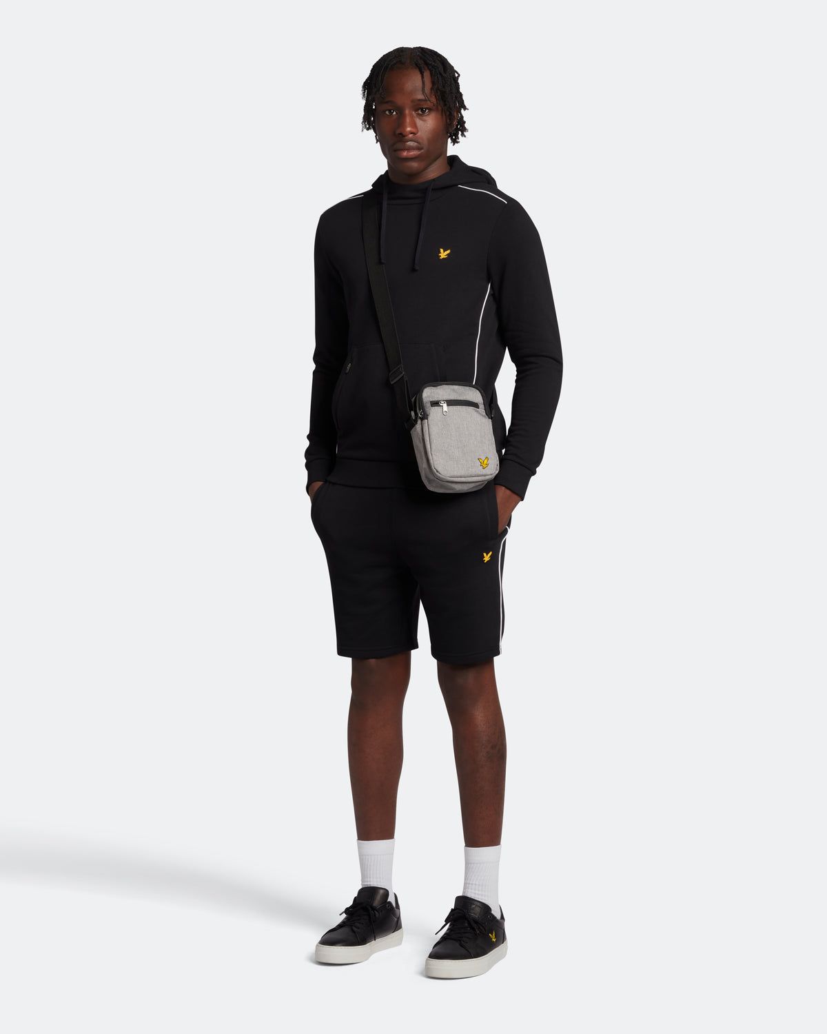 Sports Hoodie with Contrast Piping sold by Lyle & Scott product image thumbnail 2