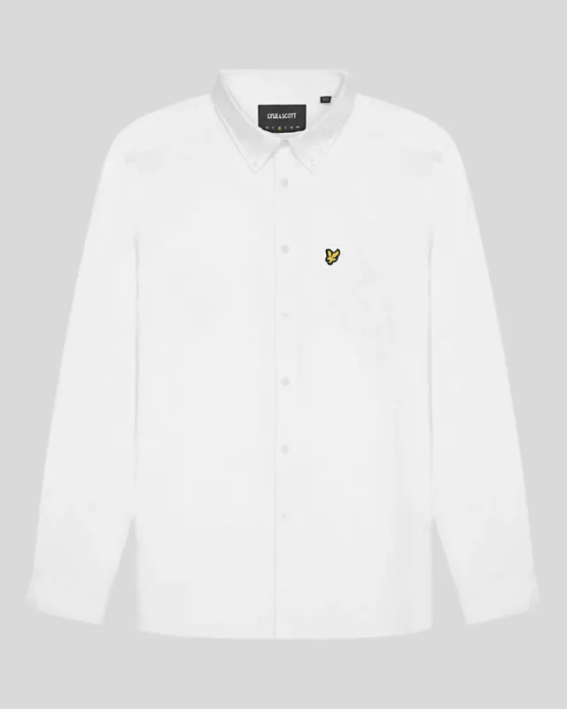 Plain Oxford Shirt sold by Lyle & Scott