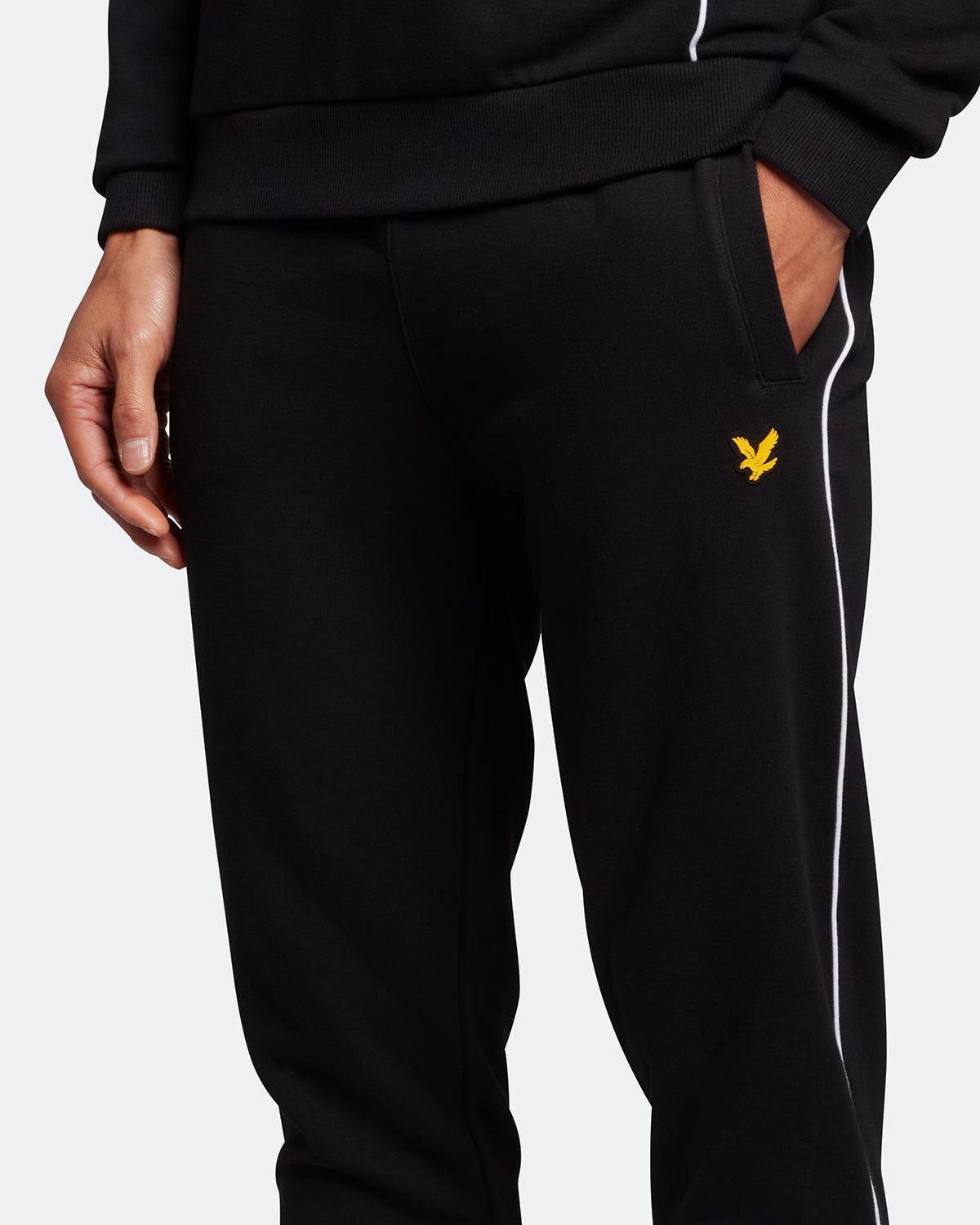 Sports Sweatpant with Contrast Piping sold by Lyle & Scott product image thumbnail 4