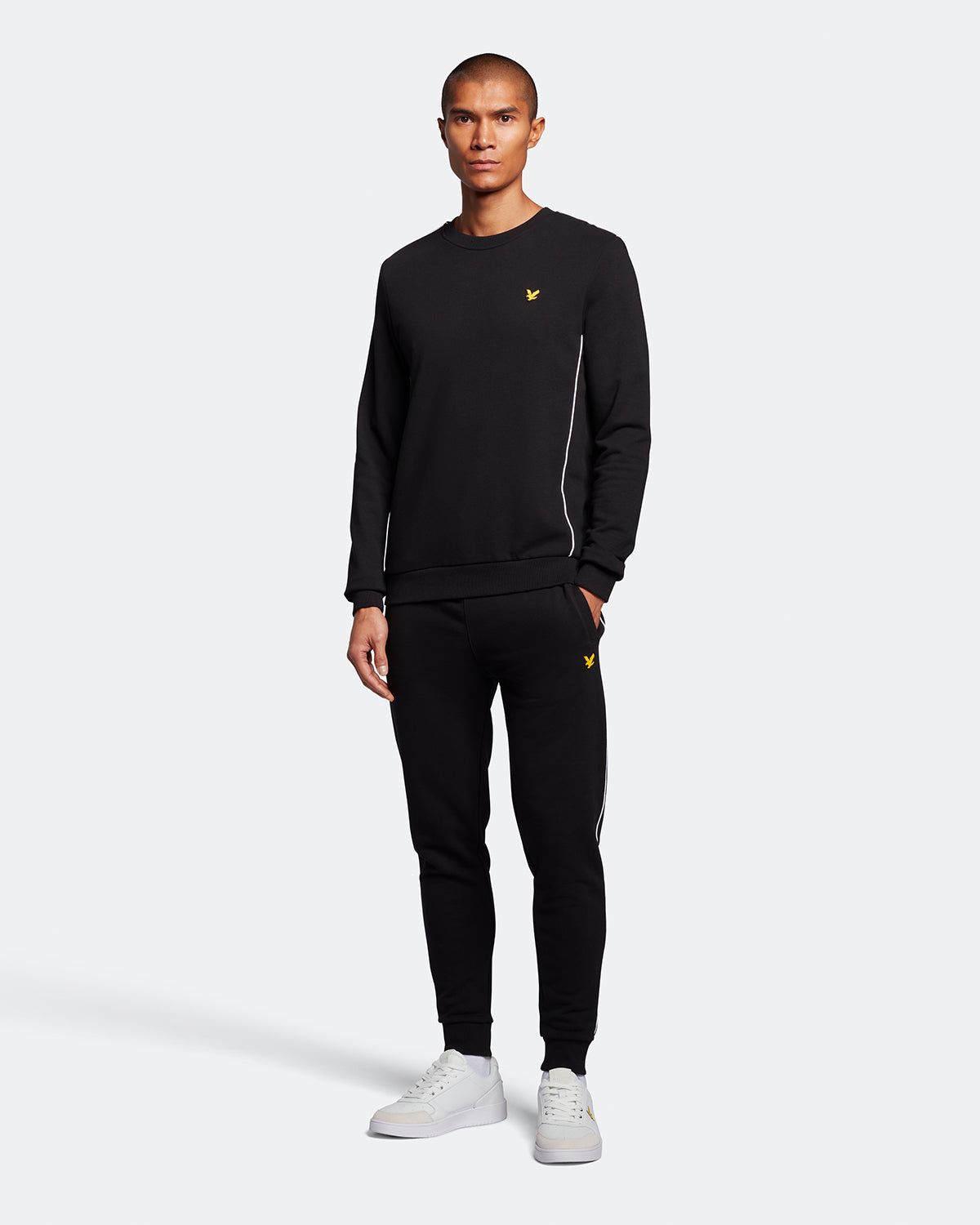 Sports Sweatpant with Contrast Piping sold by Lyle & Scott