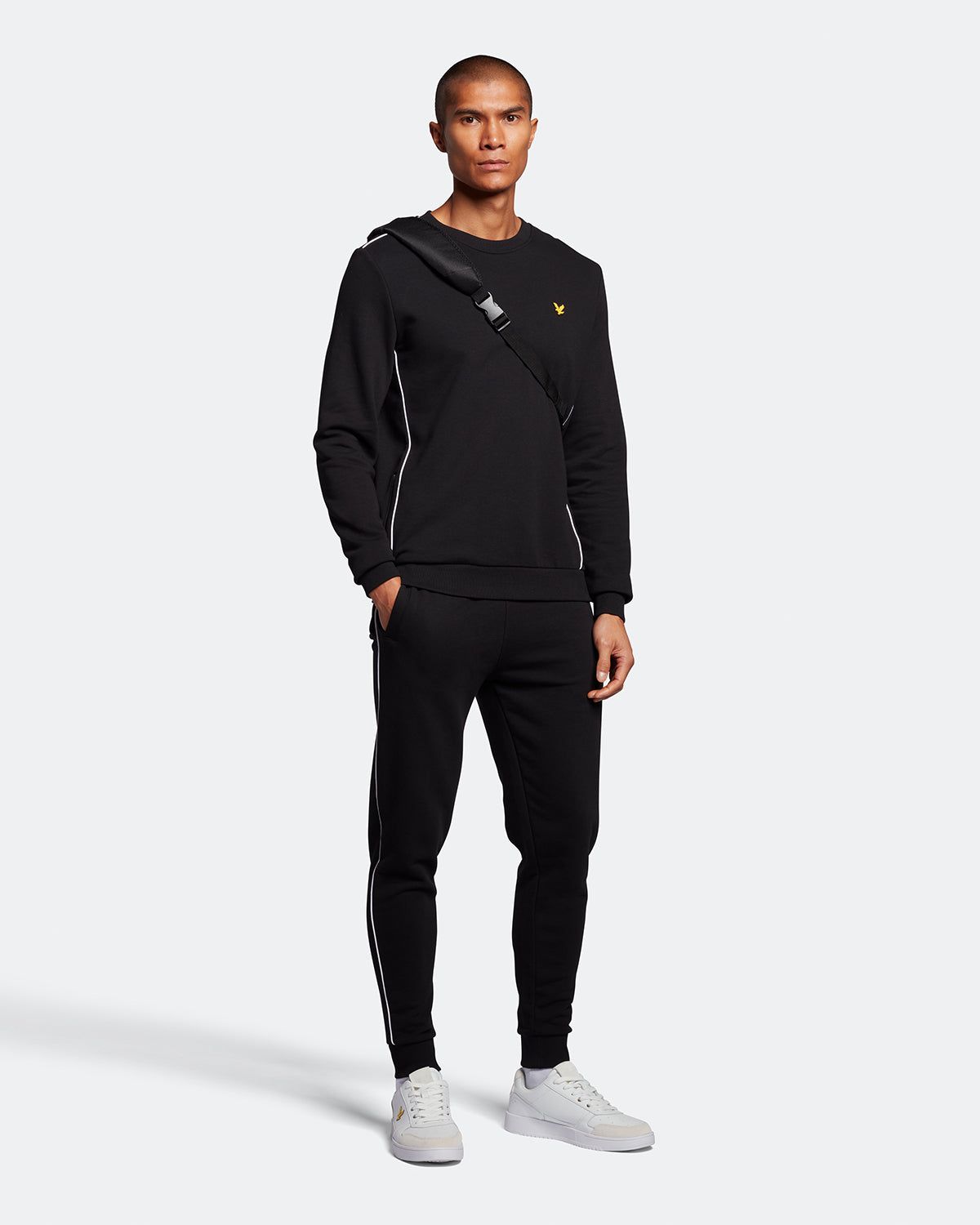 Sports Sweatpant with Contrast Piping sold by Lyle & Scott product image thumbnail 2