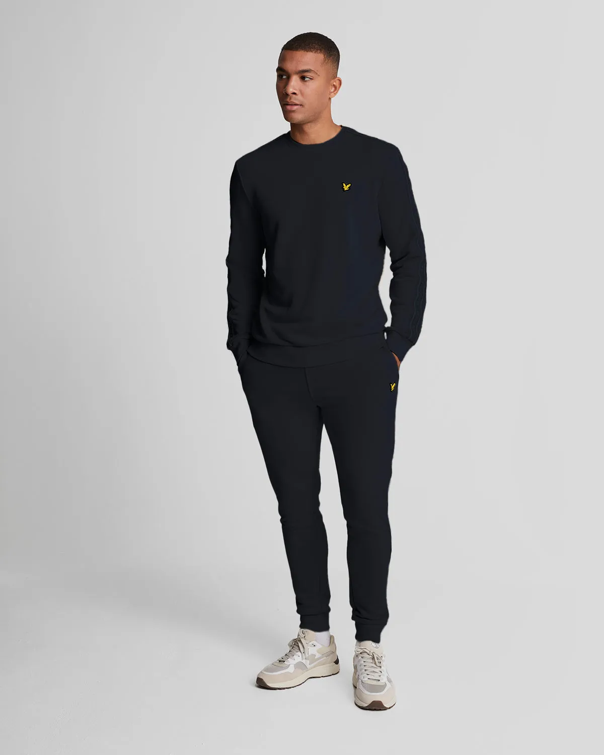 Sports Tape Crew Neck Sweatshirt sold by Lyle & Scott product image thumbnail 2