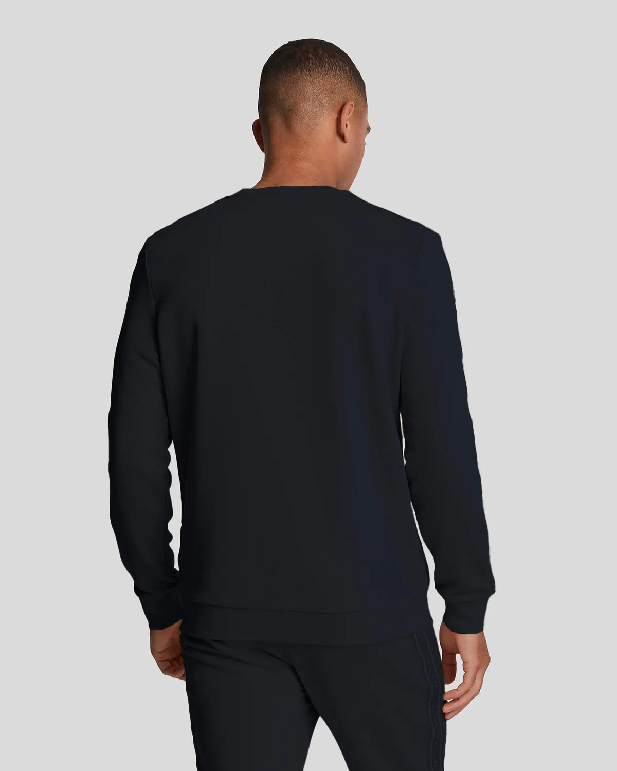 Sports Tape Crew Neck Sweatshirt sold by Lyle & Scott product image thumbnail 3