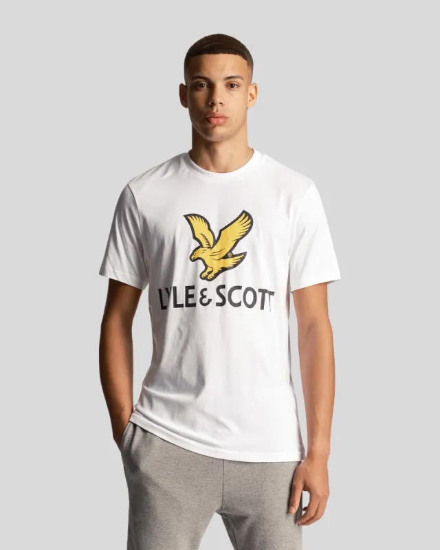 Sports Printed T-Shirt sold by Lyle & Scott