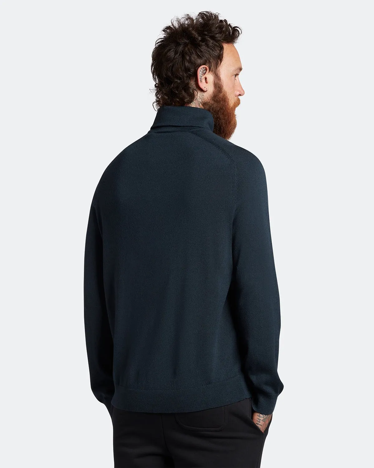 Rollneck Jumper sold by Lyle & Scott product image thumbnail 3