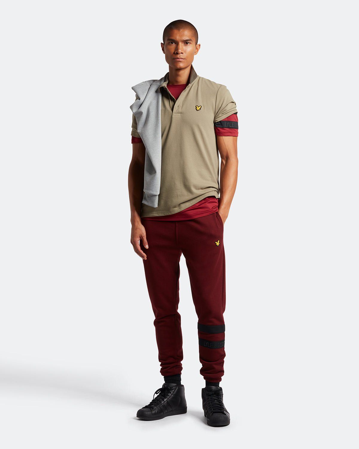 Sports Sleeve Stripe T-Shirt sold by Lyle & Scott product image thumbnail 2