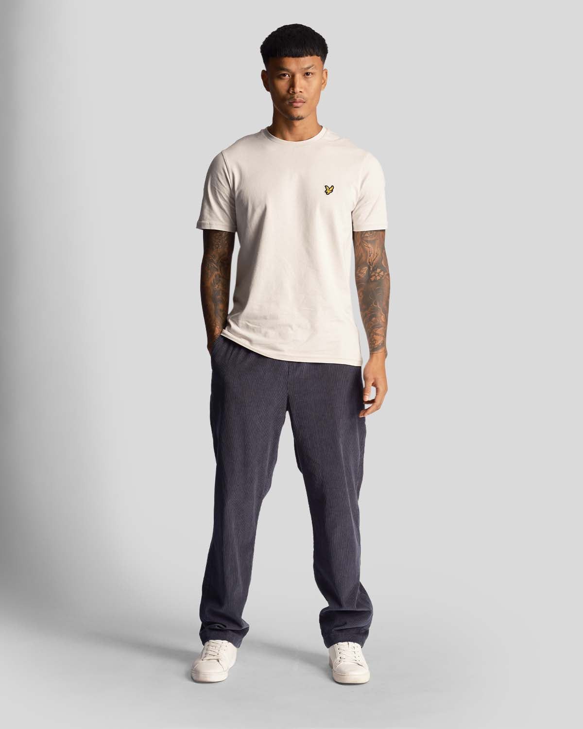 Needle Cord Draw String Trouser sold by Lyle & Scott